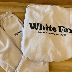 White Fox Matching Cozy Set